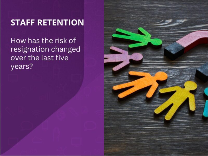 Staff retention by role