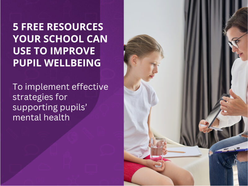 Free resources to improve pupil wellbeing in your school